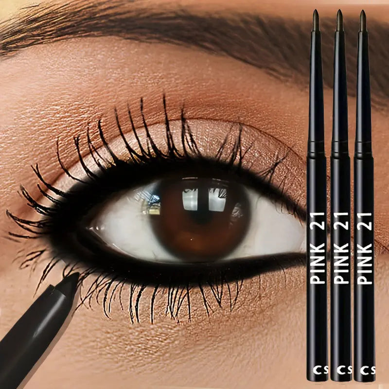 M&T Wear – 3PCS Waterproof Black Eyeliner Pencil Set