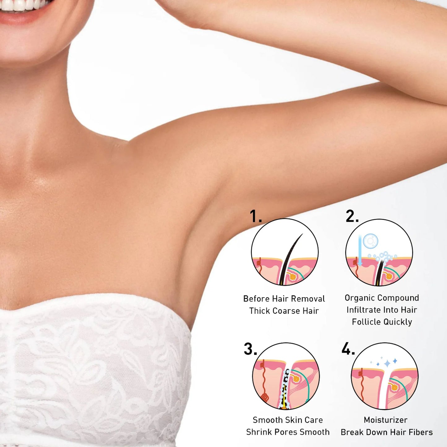 M&T Wear – SmoothSilk Hair Removal Spray (100ml)