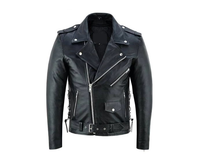 M&T Wear - 100% Leather Jacket (5-Years Cash Back Leather Guarantee)