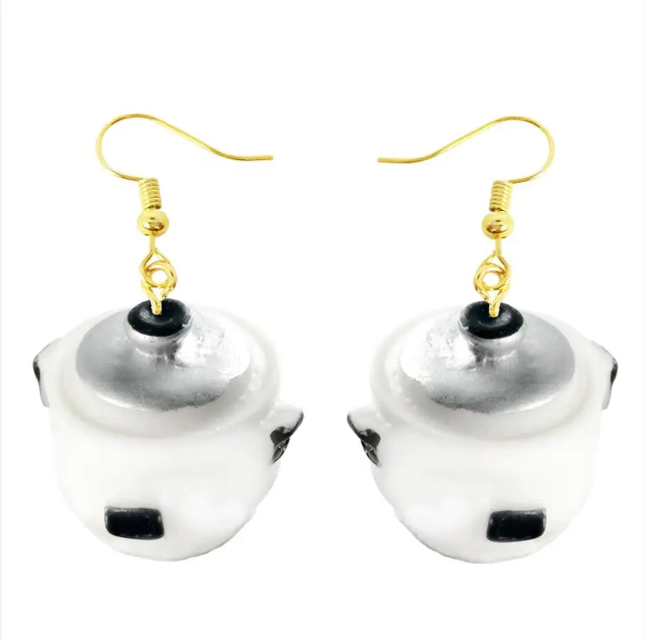 M&T Wear - Cute Resin Cartoon Drop Earrings for Women
