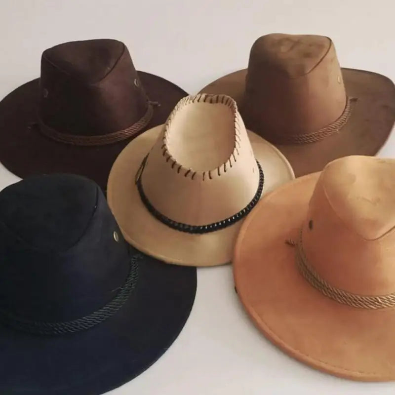 M&T Wear - Big-Edge Color Western Cowboy Hat