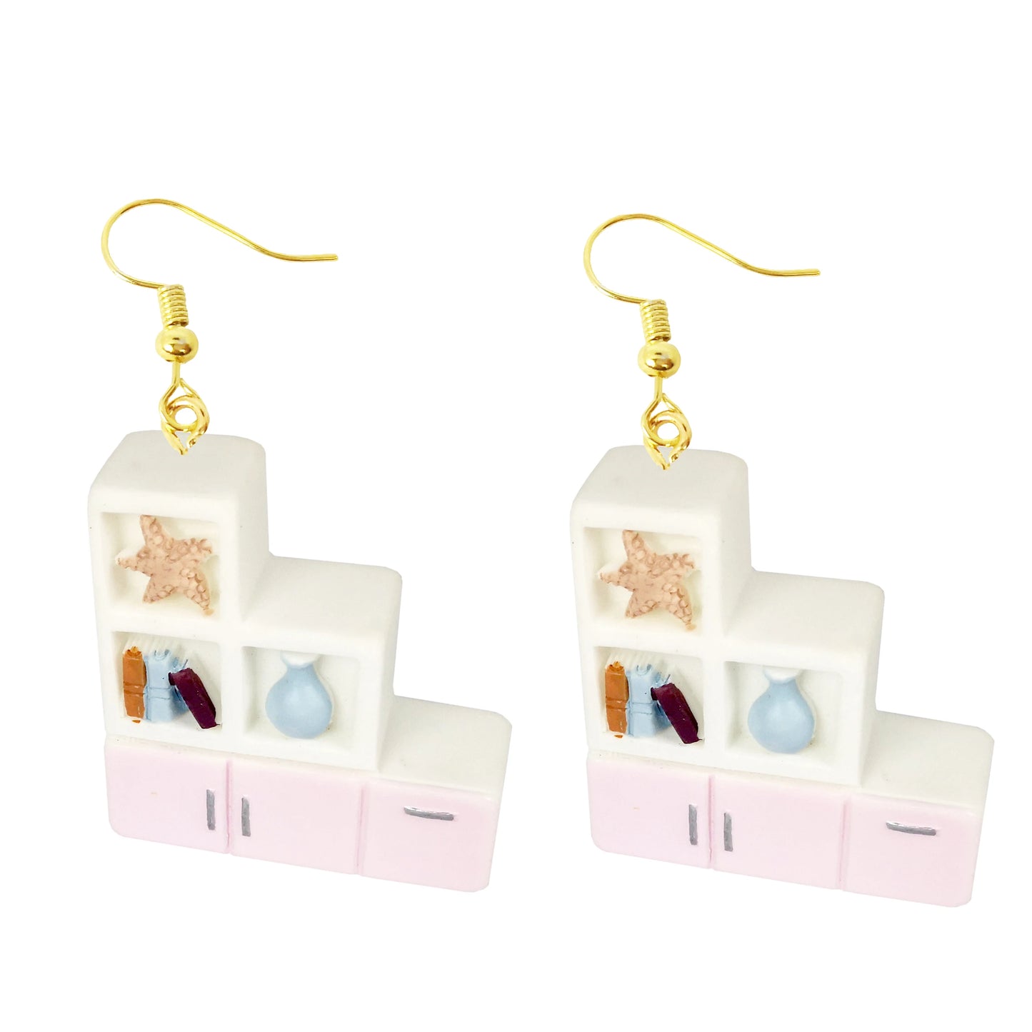 M&T Wear - Cute Resin Cartoon Drop Earrings for Women