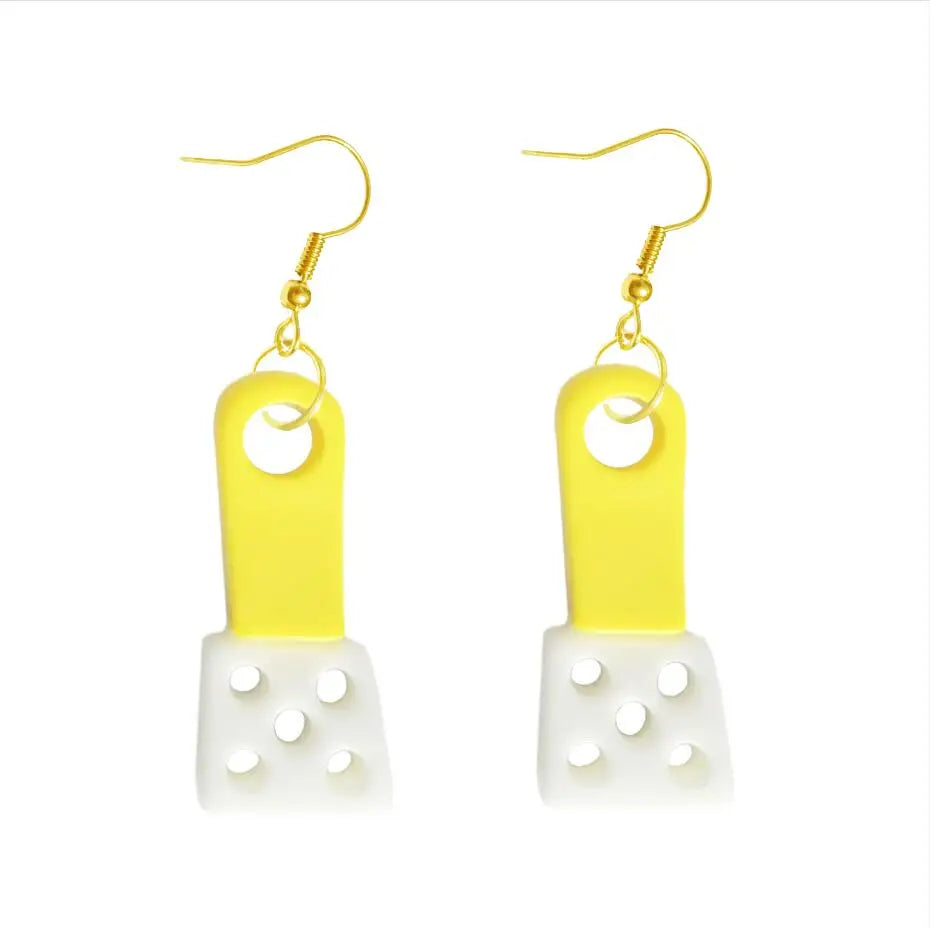 M&T Wear - Cute Resin Cartoon Drop Earrings for Women