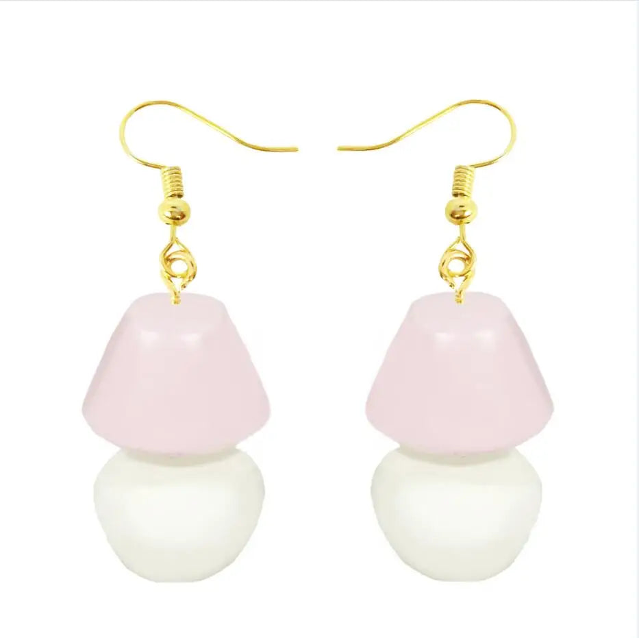 M&T Wear - Cute Resin Cartoon Drop Earrings for Women