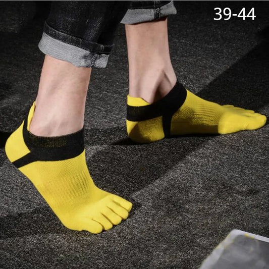 M&T Wear - Performance Cotton Mesh Finger Toe Socks for Men