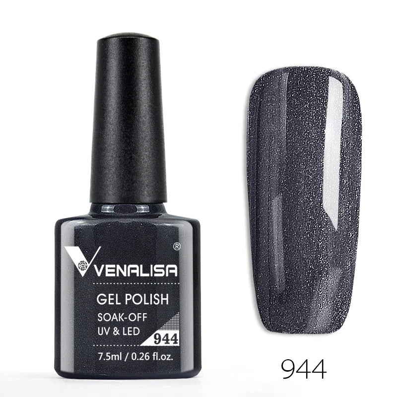 M&T Wear - Fashion UV Gel Nail Polish 7.5ml | Soak-Off Nail Varnish for Art & Design (60 Colors)