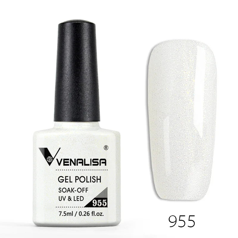 M&T Wear - Fashion UV Gel Nail Polish 7.5ml | Soak-Off Nail Varnish for Art & Design (60 Colors)