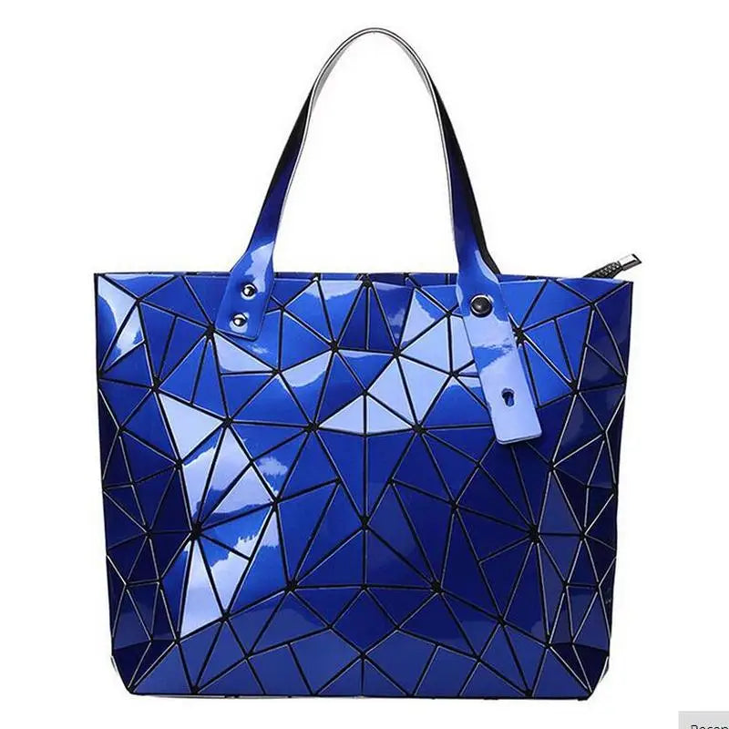 M&T Wear - Women’s Luxury Geometry Hologram Tote