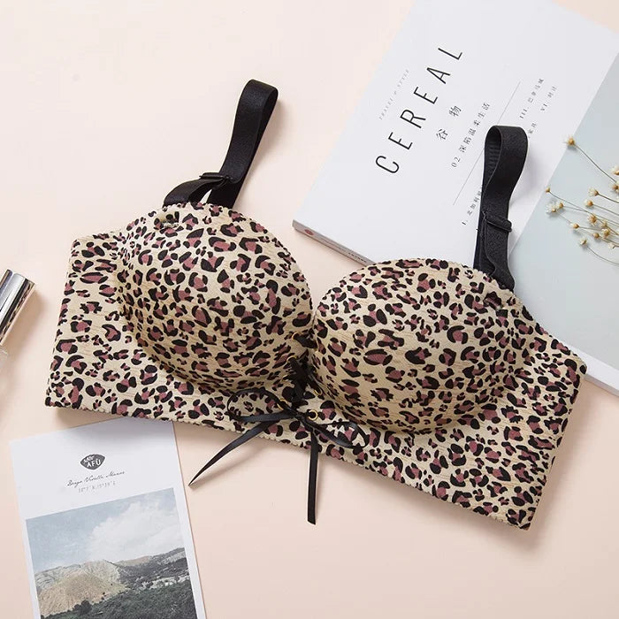 M&T Wear - Bras for women Rope straps Palm support Steel-free bra with air-permeable bra One-piece Lattice push up sexy bra 80A 80B 80C 85C