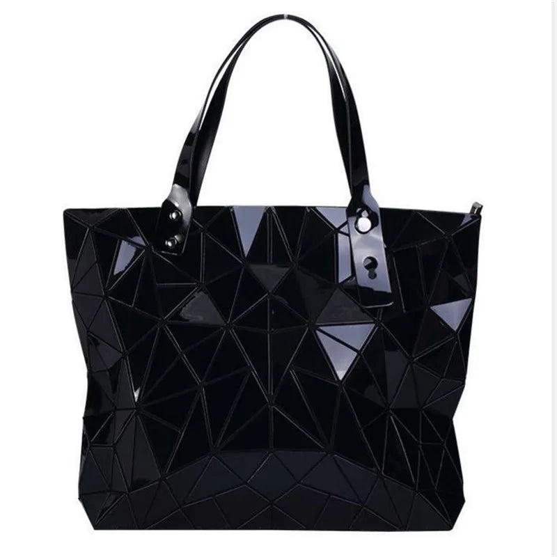 M&T Wear - Women’s Luxury Geometry Hologram Tote