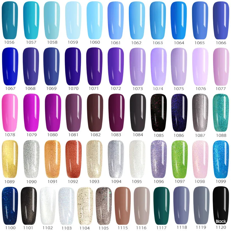 M&T Wear – Long-Lasting Shining Soak Off Gel Nail Polish (12ml)