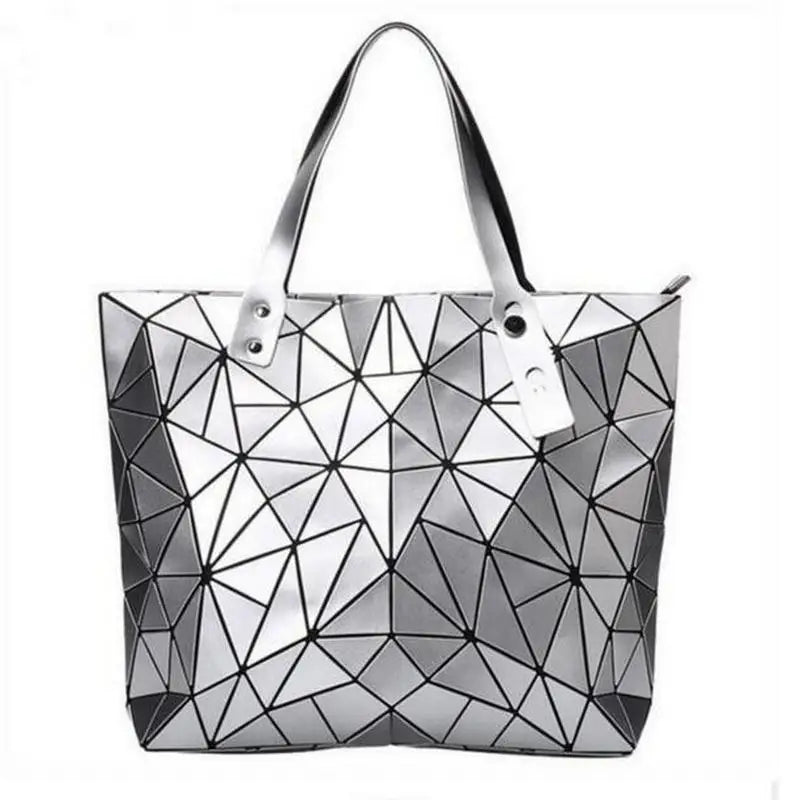M&T Wear - Women’s Luxury Geometry Hologram Tote