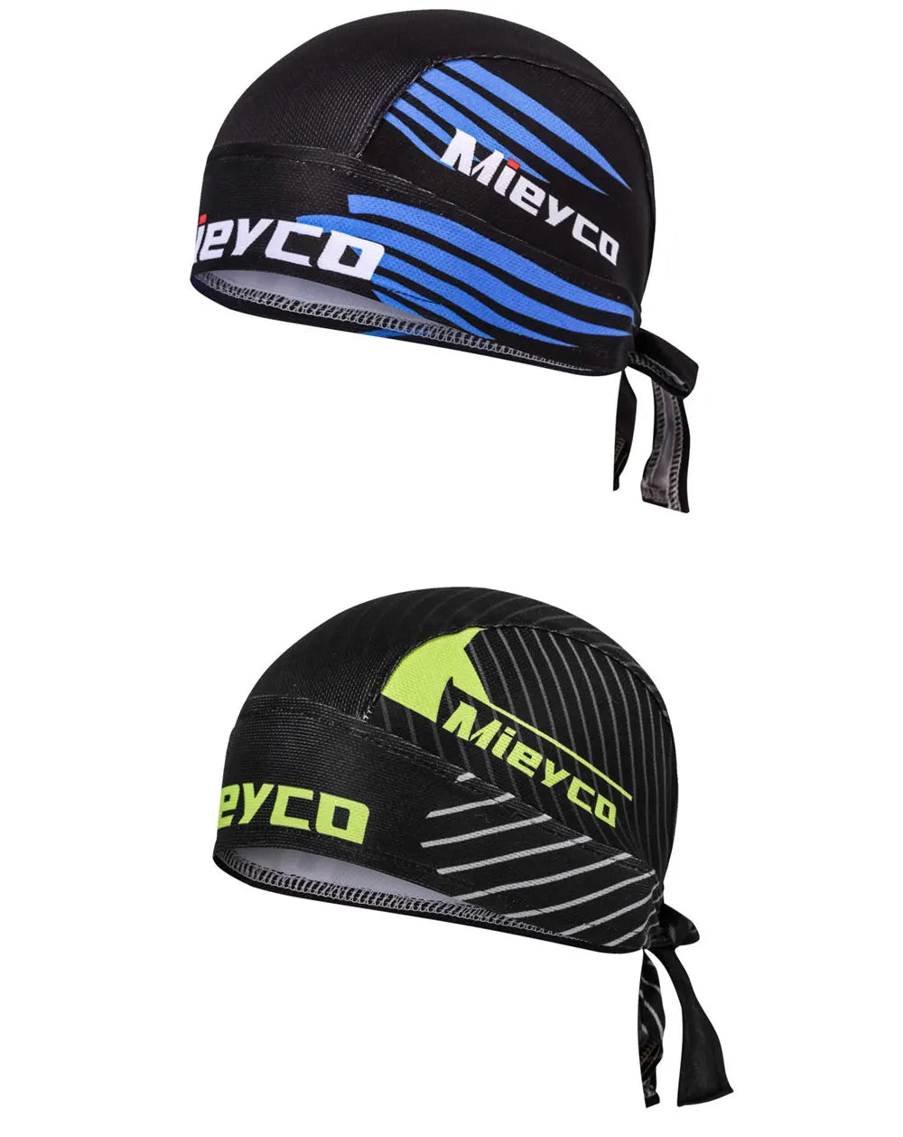 M&T Wear - Blue Cycling Cap & Pirate Headband