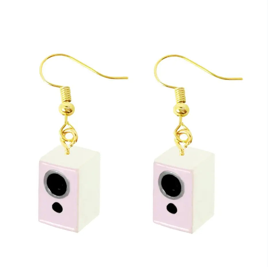 M&T Wear - Cute Resin Cartoon Drop Earrings for Women
