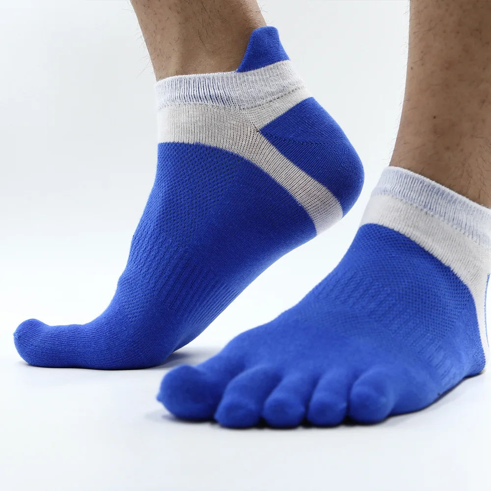 M&T Wear - Performance Cotton Mesh Finger Toe Socks for Men