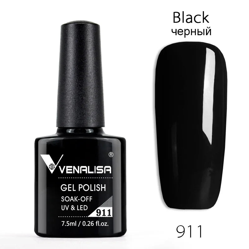 M&T Wear - Fashion UV Gel Nail Polish 7.5ml | Soak-Off Nail Varnish for Art & Design (60 Colors)