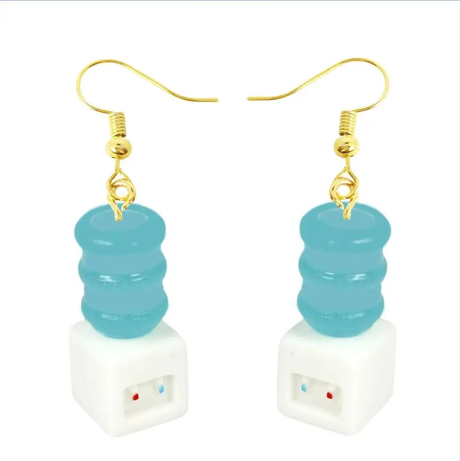 M&T Wear - Cute Resin Cartoon Drop Earrings for Women