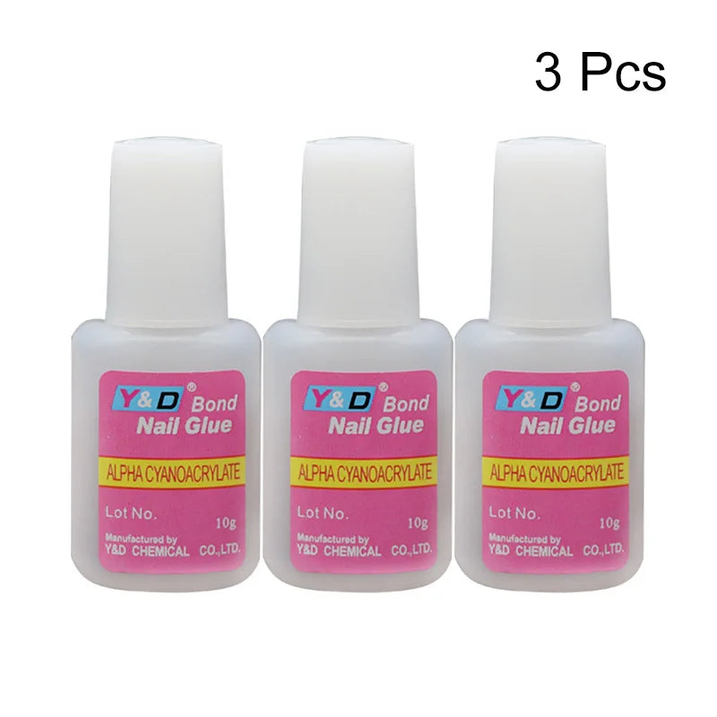 M&T Wear - 10g Nail Glue for False Nails – UV Gel & Acrylic Nail Adhesive