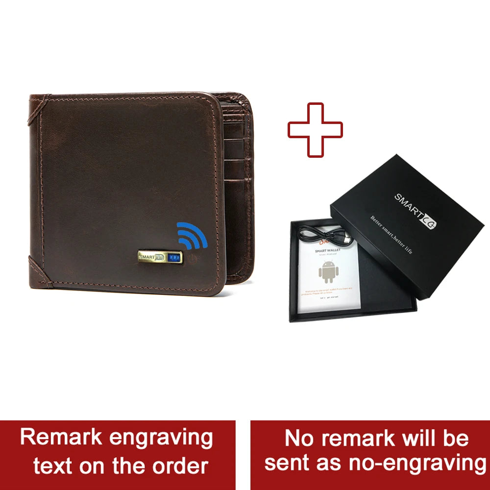 M&T Wear - Smart Tracker Wallet for Men with Bluetooth & GPS