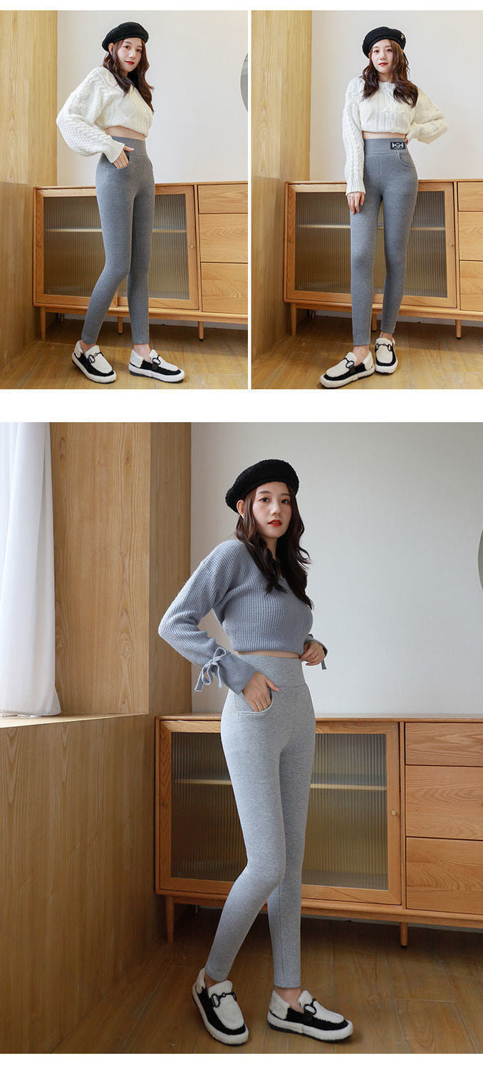 M&T Wear - Winter Warm High-Waist Fleece Leggings