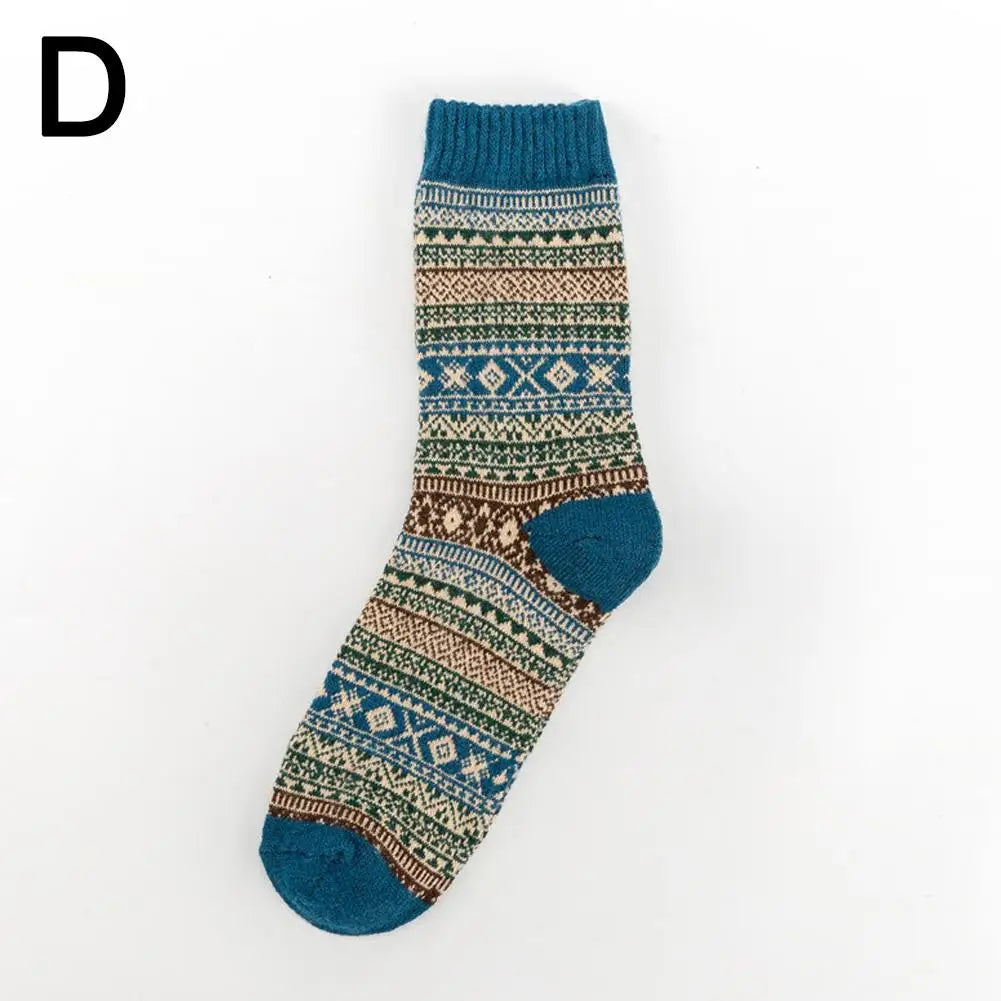 M&T Wear - Men’s Retro Thick Wool Winter Socks