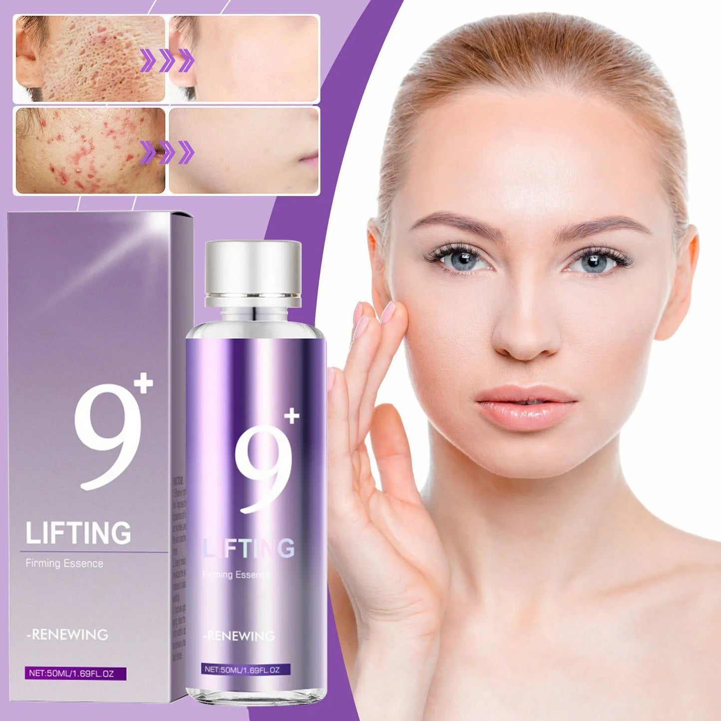 M&T Wear – Hot Moisturizing Lifting Serum | Firming & Hydrating Facial Emulsion (50ml)