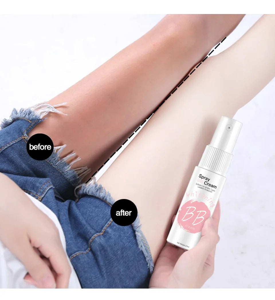 Whitening Moisturizing Base Spray Waterproof BB Cream Concealer Brighten Face Beauty Skin Care Foundation Makeup Korean Cosmetic