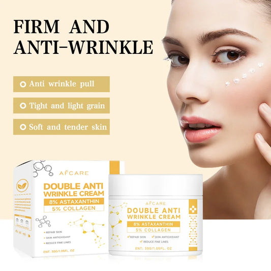 Astaxanthin Face Cream Anti Aging Moisturizing Quick Absorption Moisturizing Antioxidant Facial Cream Reduce Wrinkles Skin Care