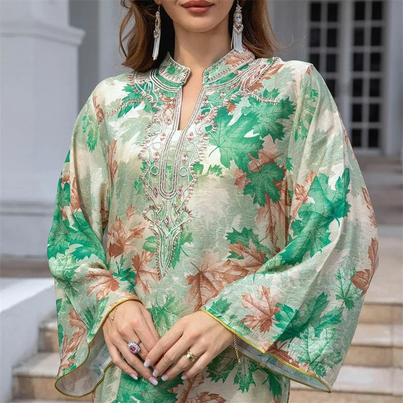 M&T Wear - Pakistani Evening Dress Robe Luxury Abaya