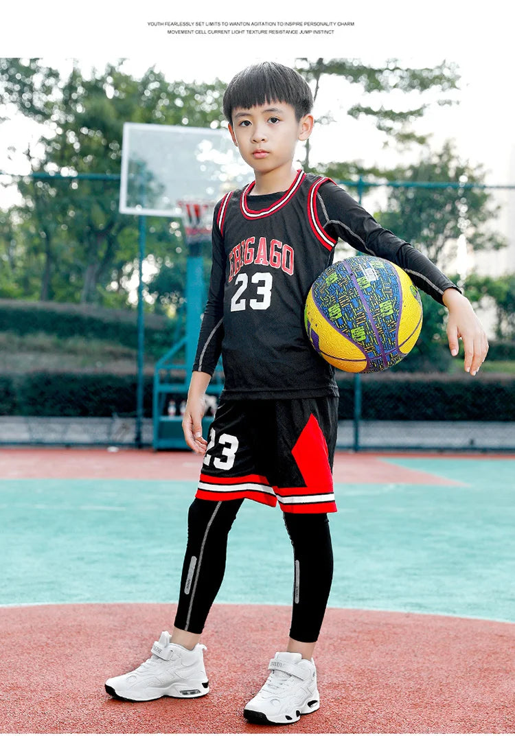 M&T Wear - Kids Basketball Shoes Boys Student Sports Shoes School Daily Outdoor Running Sneakers High Top Children Basketball Sneakers