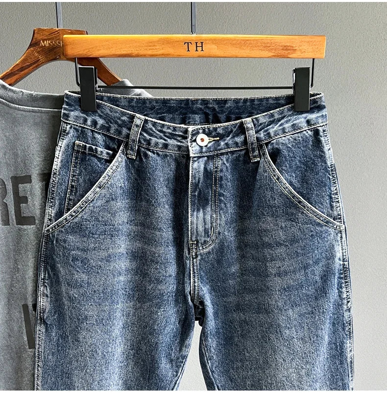 M&T Wear - Men’s Loose Fit Harem Jeans – Casual Streetwear Style