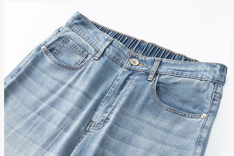 M&T Wear - Men's Jeans Large Denim Baggy Pants Men's Fashion Man Male Trendy Streetwear