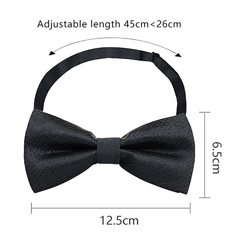 Men Ties Butterfly Party Wedding Bow Tie Black Bowknot Bowtie Accessories Business Gift