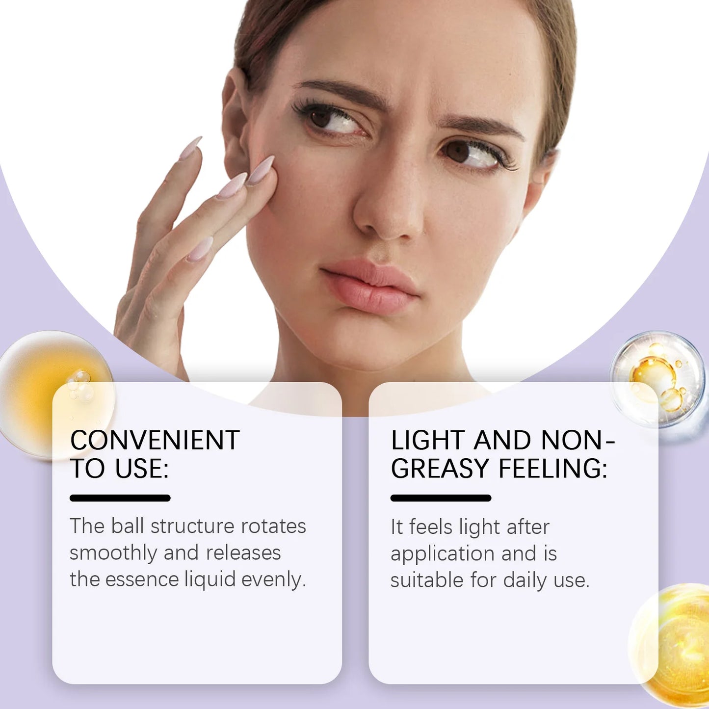 M&T Wear – Facial Roller Serum | Hydrating, Firming & Smoothing Skin Care Serum