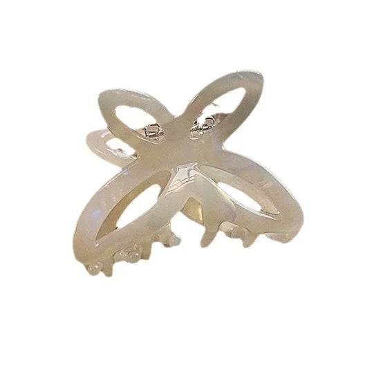 M&T Wear - Half Tie Butterfly Hair Clip Shark Clip