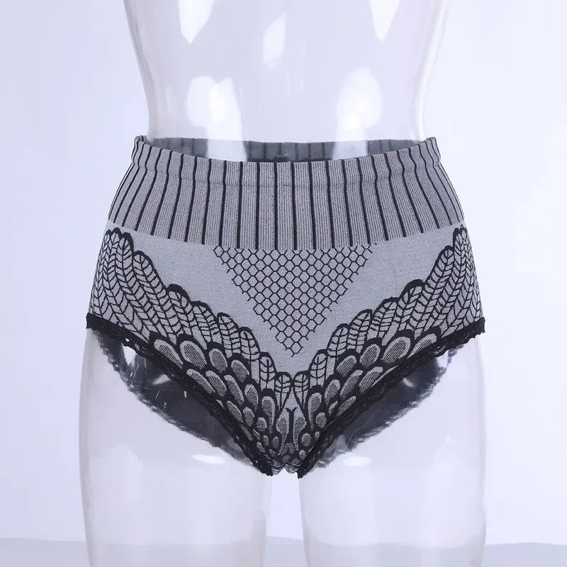 M&T Wear - Women Seamless Panties Underwear Female High Waist Brief Hip Lift Breathable Underpants Sexy Lingerie Body Shaper