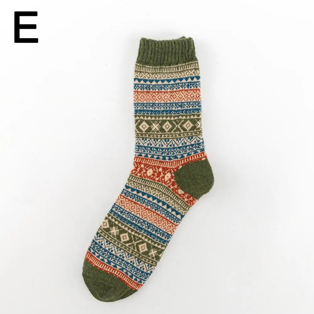 M&T Wear - Men’s Retro Thick Wool Winter Socks