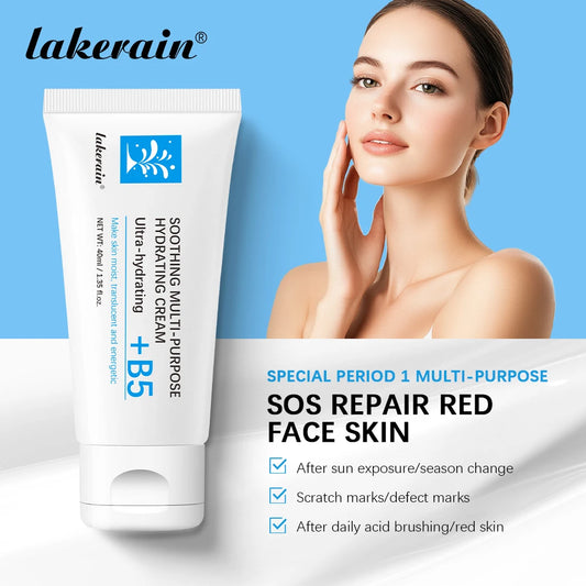 Soothing Multi-Purpose Hydrating Cream Effectively Solves Dry Chapped And Red Skin Nourishes Improve Repair Sunscreen Cream
