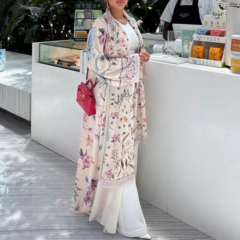 M&T Wear –  Traditional Women’s Long Open-Front Cardigan