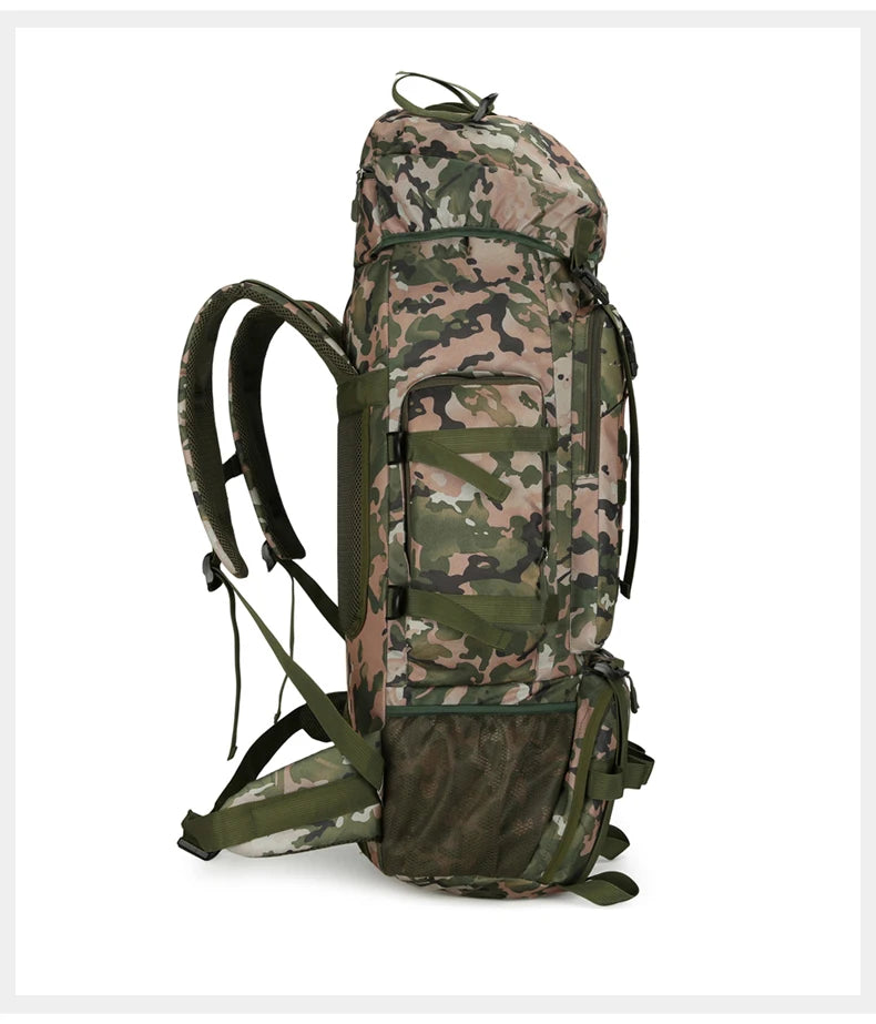 M&T Wear - 90L Large Capacity Tactical Mountaineering Backpack with Molle System