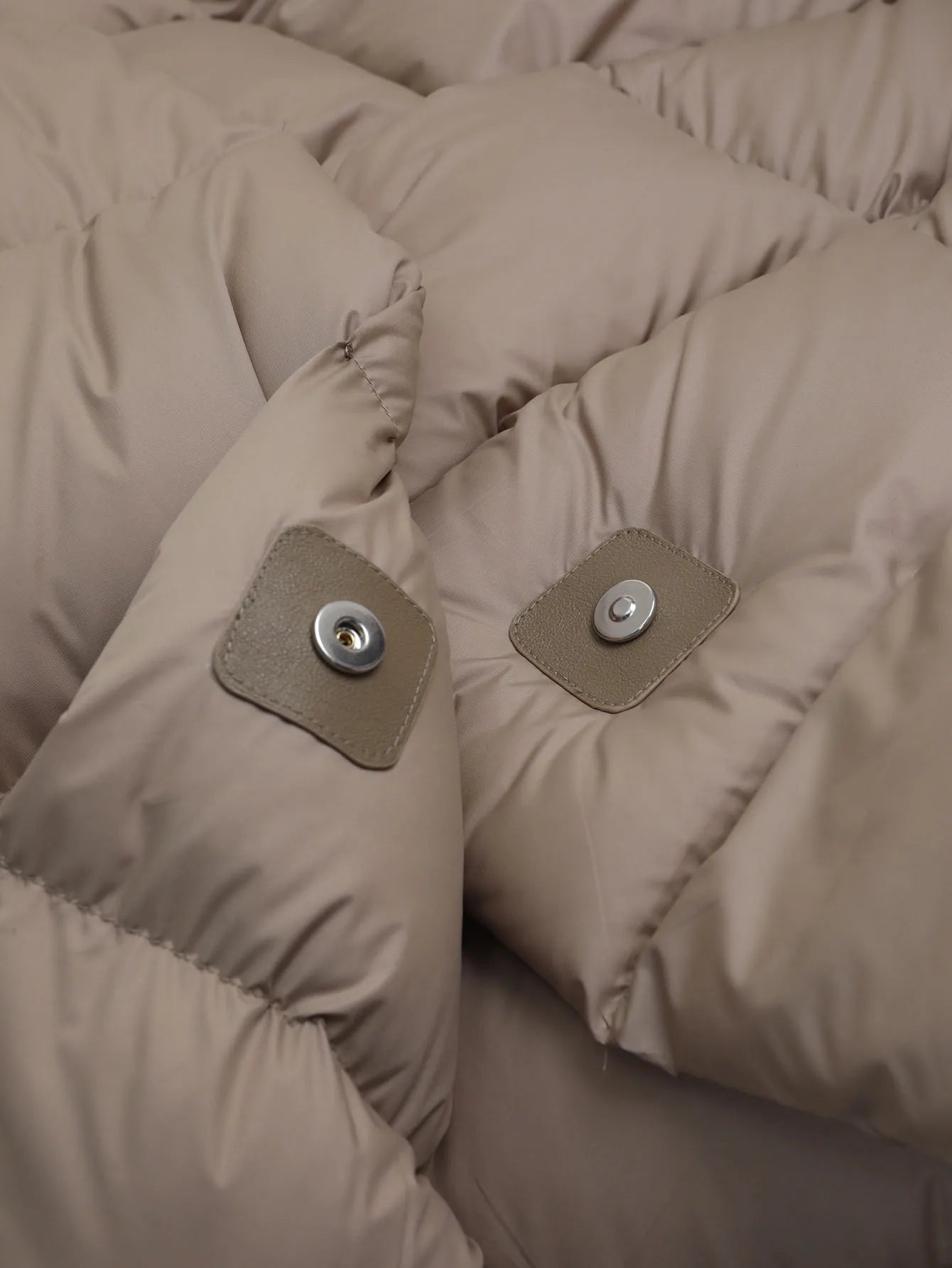 M&T Wear - The Ultimate Luxury Knee-Length White Down Puffer Coat