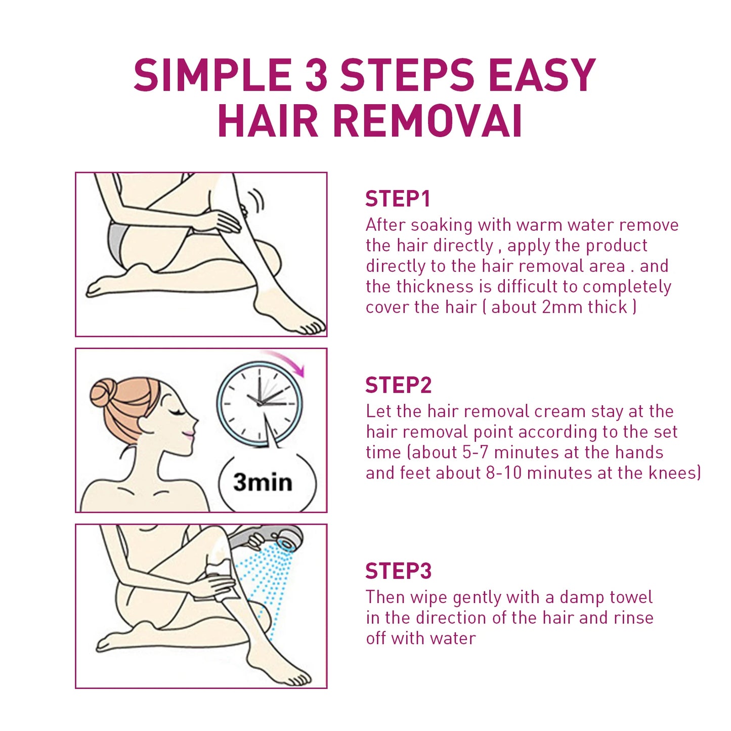 M&T Wear – OceAura Permanent Hair Removal Cream for Men