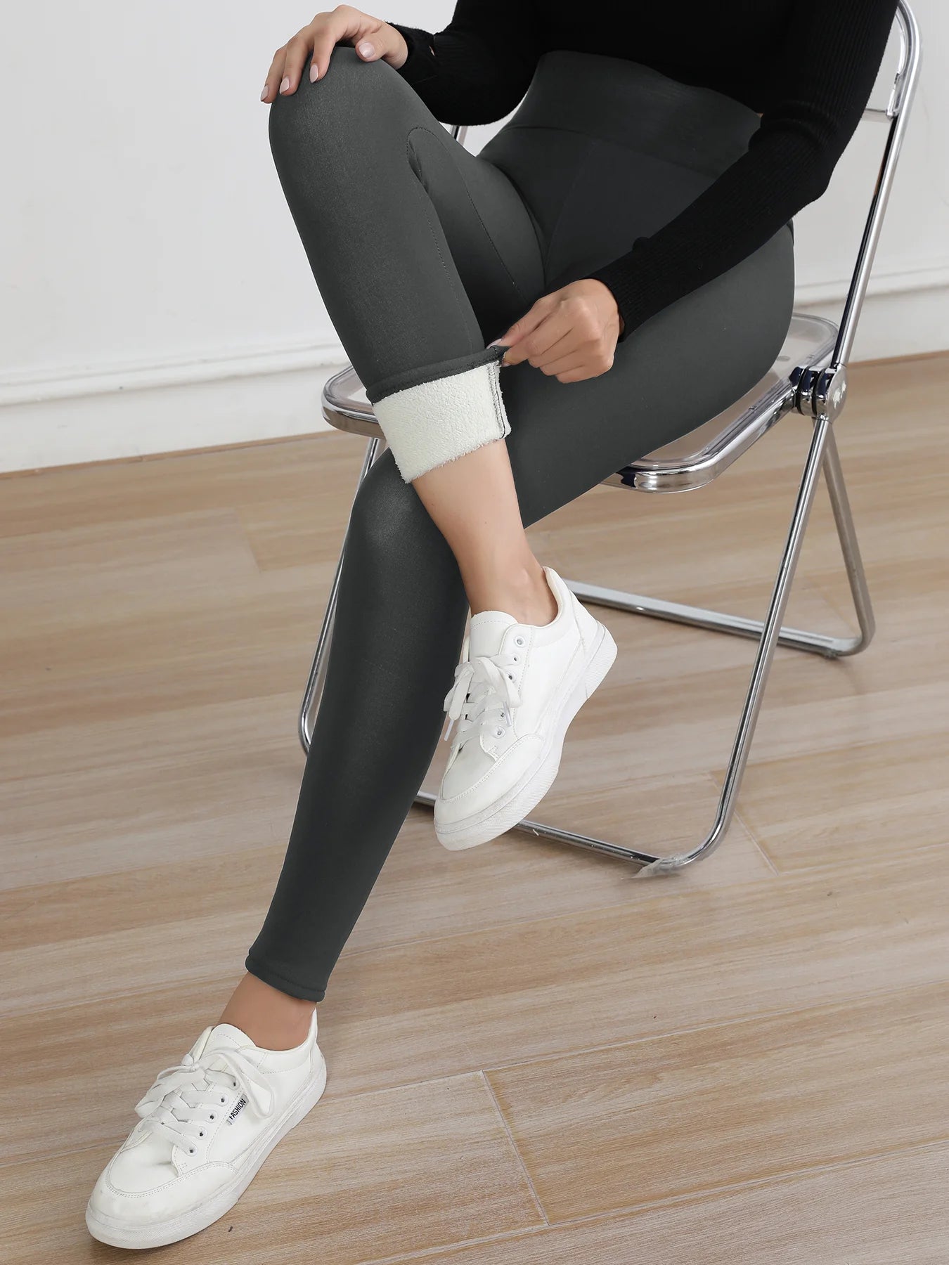 M&T Wear - Autumn Winter Warm Fleece Leggings for Women