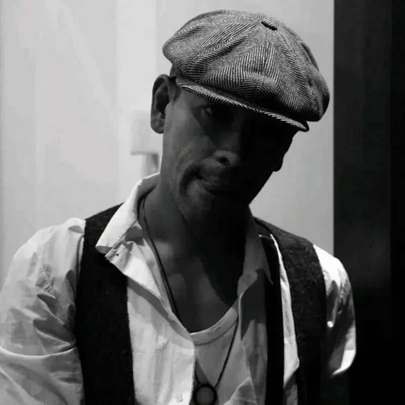 M&T Wear - Vintage Tweed Peaky Blinders Beret Cap