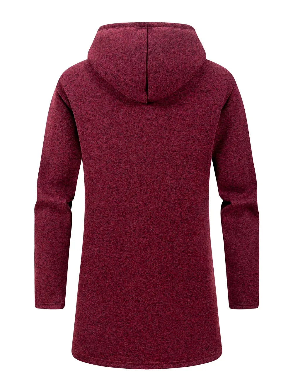 M&T Wear Men’s Thickened Winter Overcoat Hoodie – Warm Fleece Casual Jacket