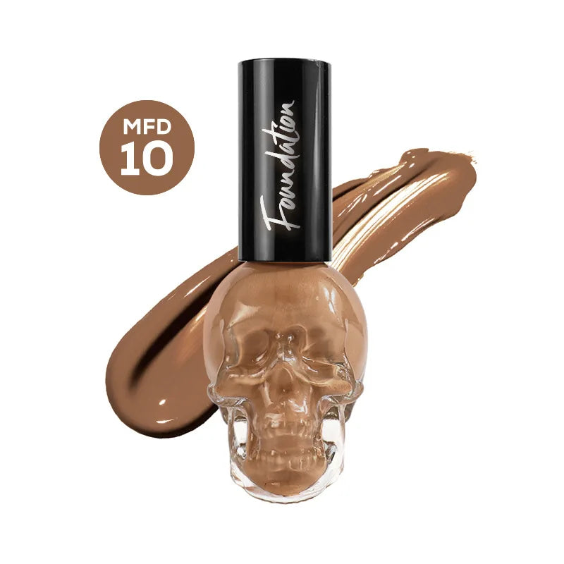 M&T Wear – Flawless Finish Liquid Foundation (Moisturizing, Oil-Control, Waterproof, Long-Lasting)