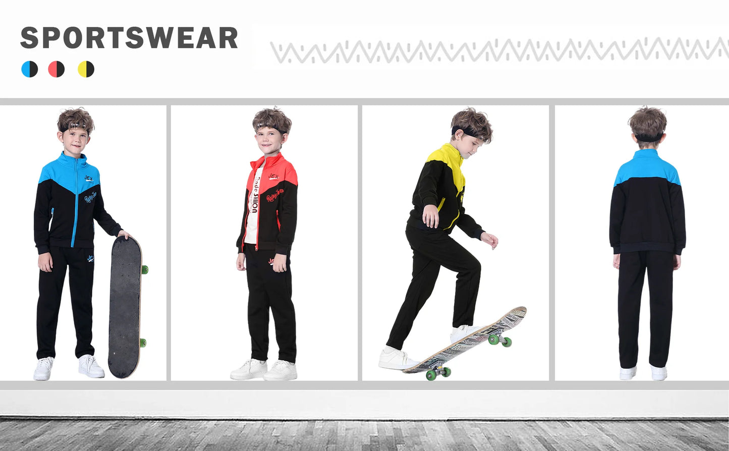 M&T Wear - Kids Tracksuits, Teen Boys School Sweat suits Fashion Cotton Hooded Tops + Pants Set,Soft Children's Long Sleeve Sportswear