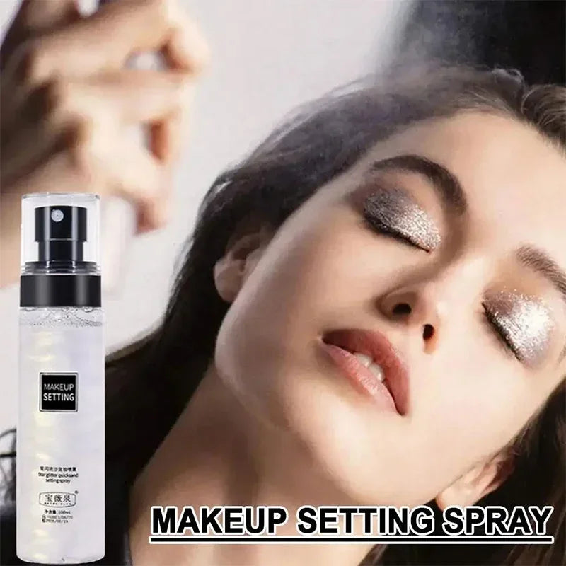 100ML Long-Lasting Makeup Fixing Spray Waterproof Sweatproof Oil Control Hydrating Setting Spray for a Fresh Makeup Finish
