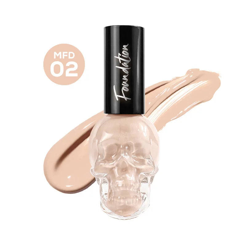 M&T Wear – Flawless Finish Liquid Foundation (Moisturizing, Oil-Control, Waterproof, Long-Lasting)