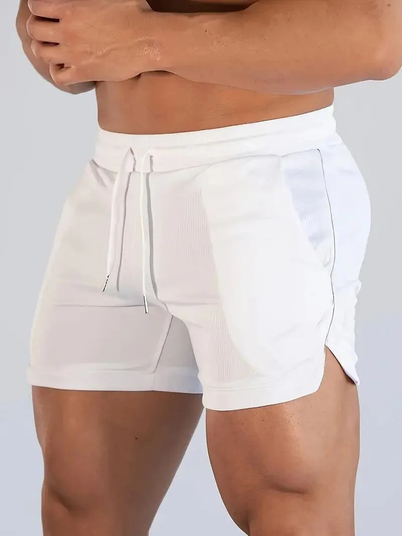 M&T Wear - Men's Shorts Gym Summer Fitness Shorts Gyms Short Pants Run Sportswear Running Shorts Men Sports Jogging